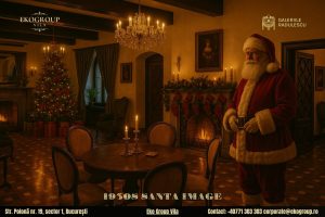 Moș Crăciun și farmecul Crăciunului anilor ’30 la Eko Group Vila