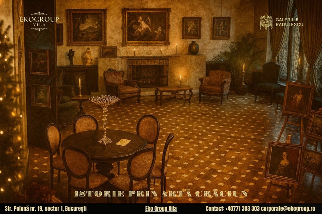Povestea Crăciunului redată prin artă și istorie la Eko Group Vila în anii ’30