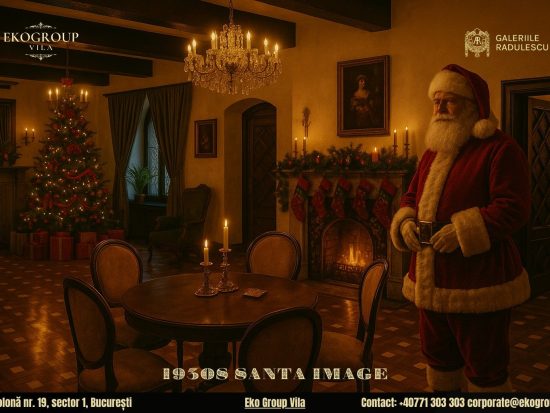 Moș Crăciun și farmecul Crăciunului anilor ’30 la Eko Group Vila